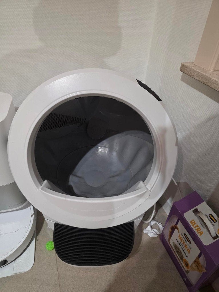 Whisker Litter-Robot 4 | 3maand oud + Garantie & Doos | €450, Ophalen, Zelfreinigend, Nieuw, Open
