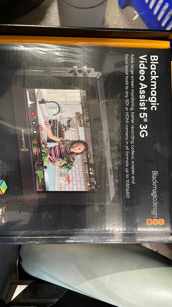 Blackmagic video assist 5” 3G, Audio, Tv en Foto, Ophalen of Verzenden, Zo goed als nieuw, Video
