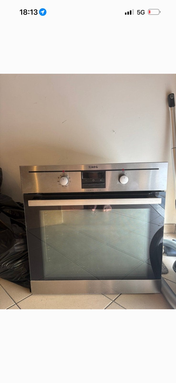 AEG oven, Elektronische apparatuur, Ovens, Ophalen, Zo goed als nieuw, AEG, Oven