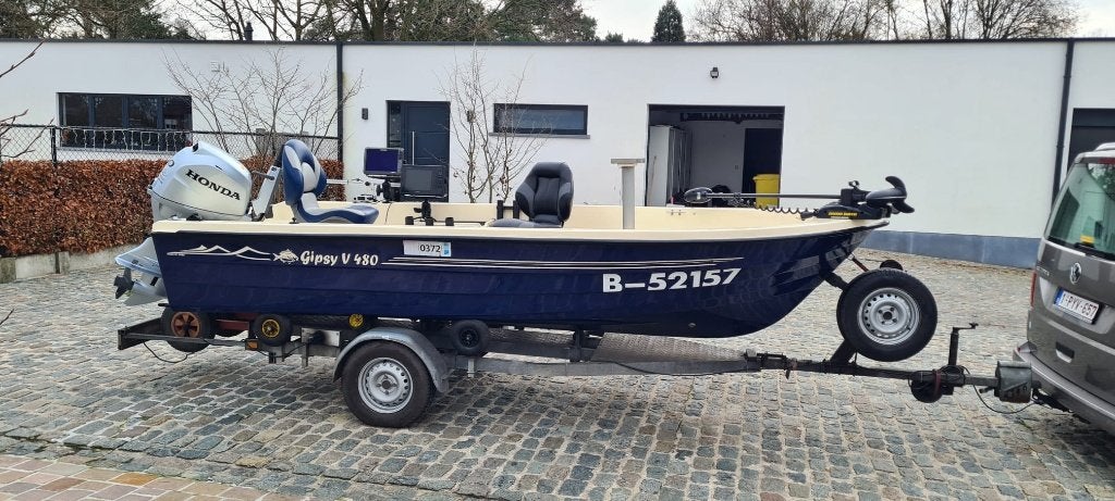 visboot Rhea Gipsy 480, Watersport en Boten, Ophalen, Overige merken, Gebruikt, 15 cm