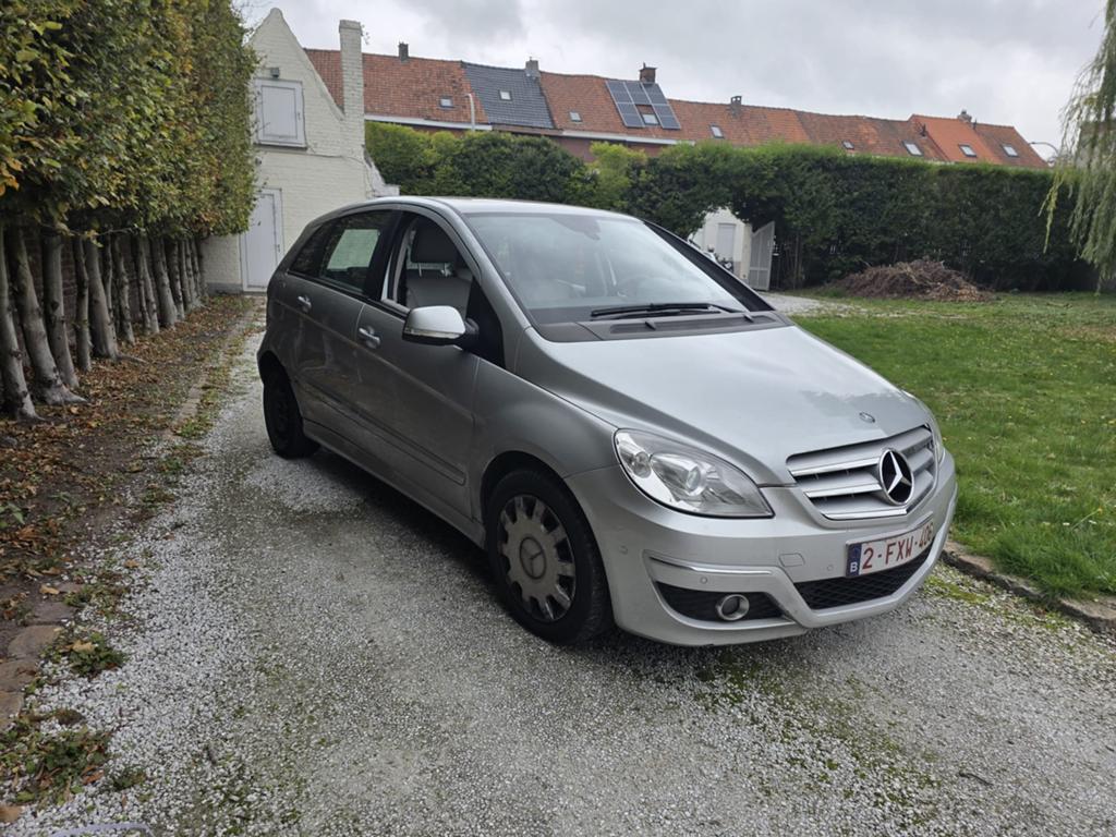 Mercedes B-Klasse, Auto's, Automaat, Leder, Particulier, Zilver of Grijs