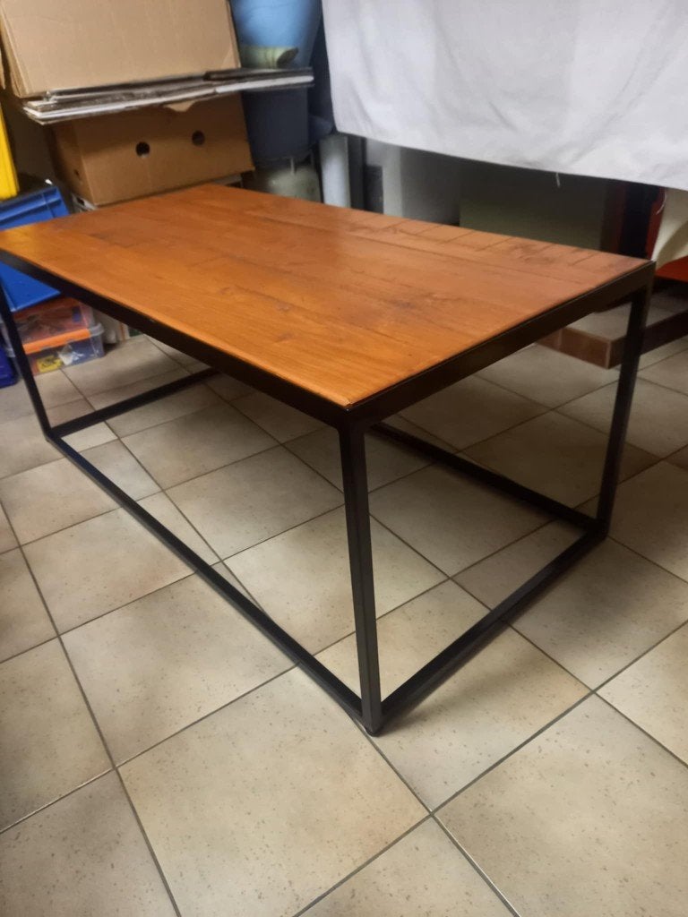 table basse, Maison & Meubles, Tables | Tables de salon, Comme neuf, 50 – 75, 50 à 100 cm, 100 à 150 cm, Rectangulaire, Chêne