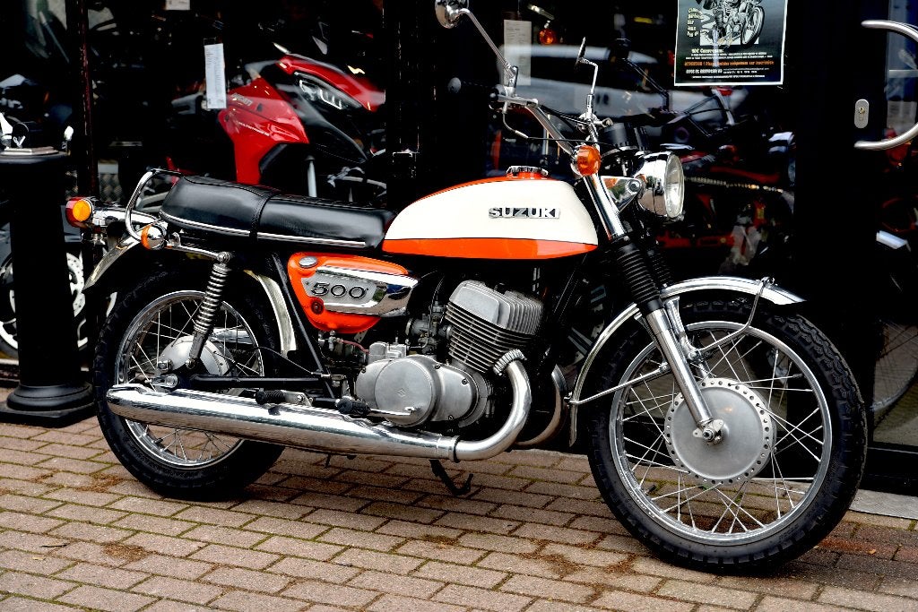 SUZUKI T500 ***MOTOVERTE.BE***, Entreprise, Occasion, 2 cylindres, 500 cm³