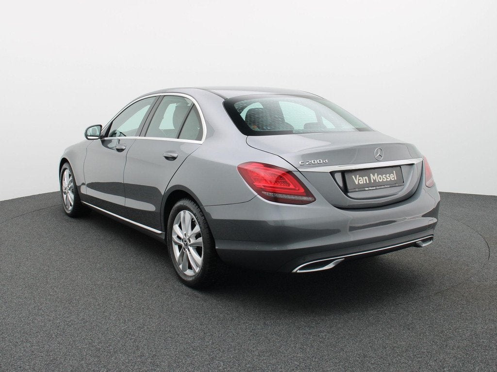 Mercedes-Benz C 200 d Sedan + CAMERA + LED + SENSOREN + 1Y U, Auto's, Automaat, 4 deurs, 4 cilinders, https://public.car-pass.be/vhr/779d86df-fb99-4cfa-a248-4feb0d26cb4a