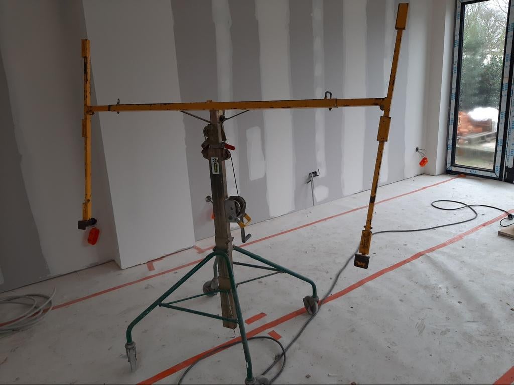 Platenlift, Ophalen