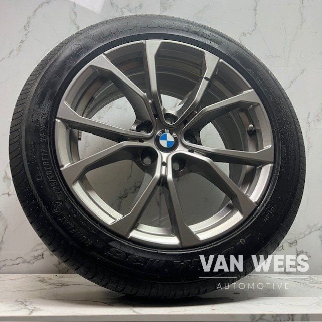 Bmw 3-serie G20 G21 225/50/17 INCH STYLING 776 M Zomerset, Gebruikt, -, -, Banden en Velgen
