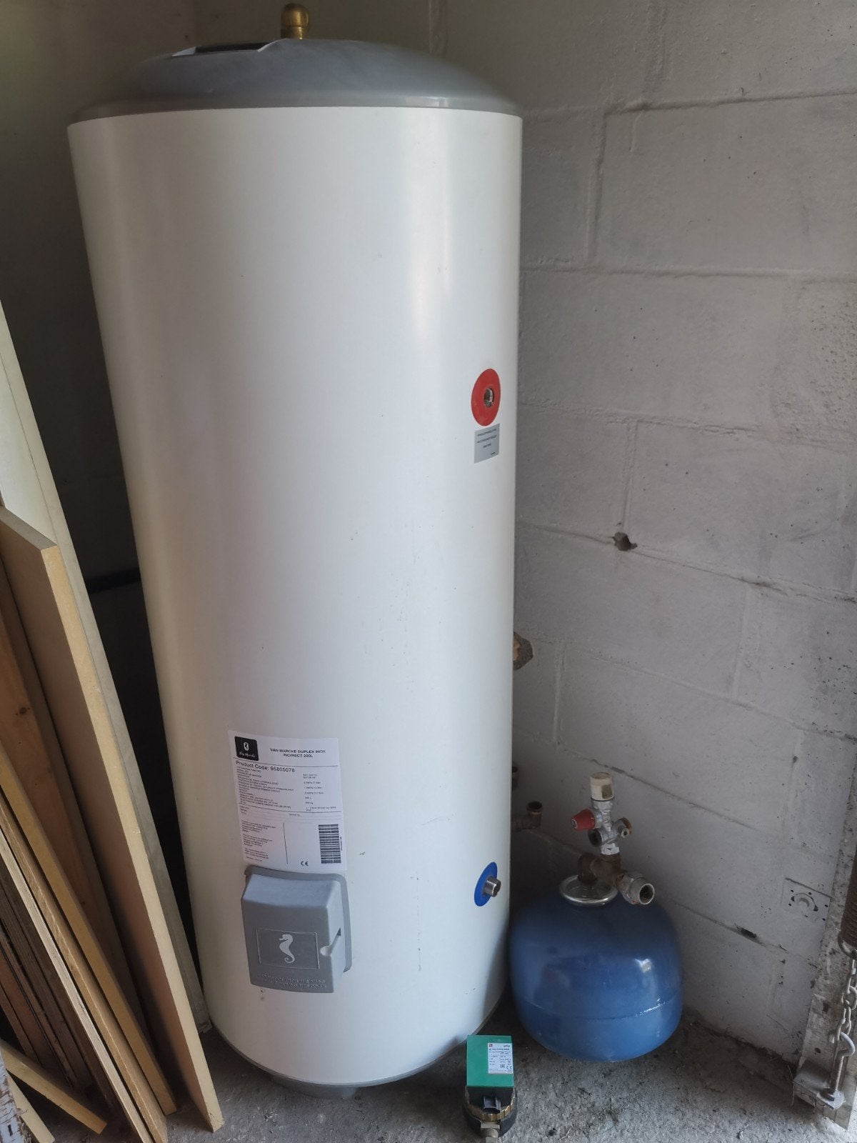 Boiler électrique van marcke duplex inox, Bricolage & Construction, Boiler