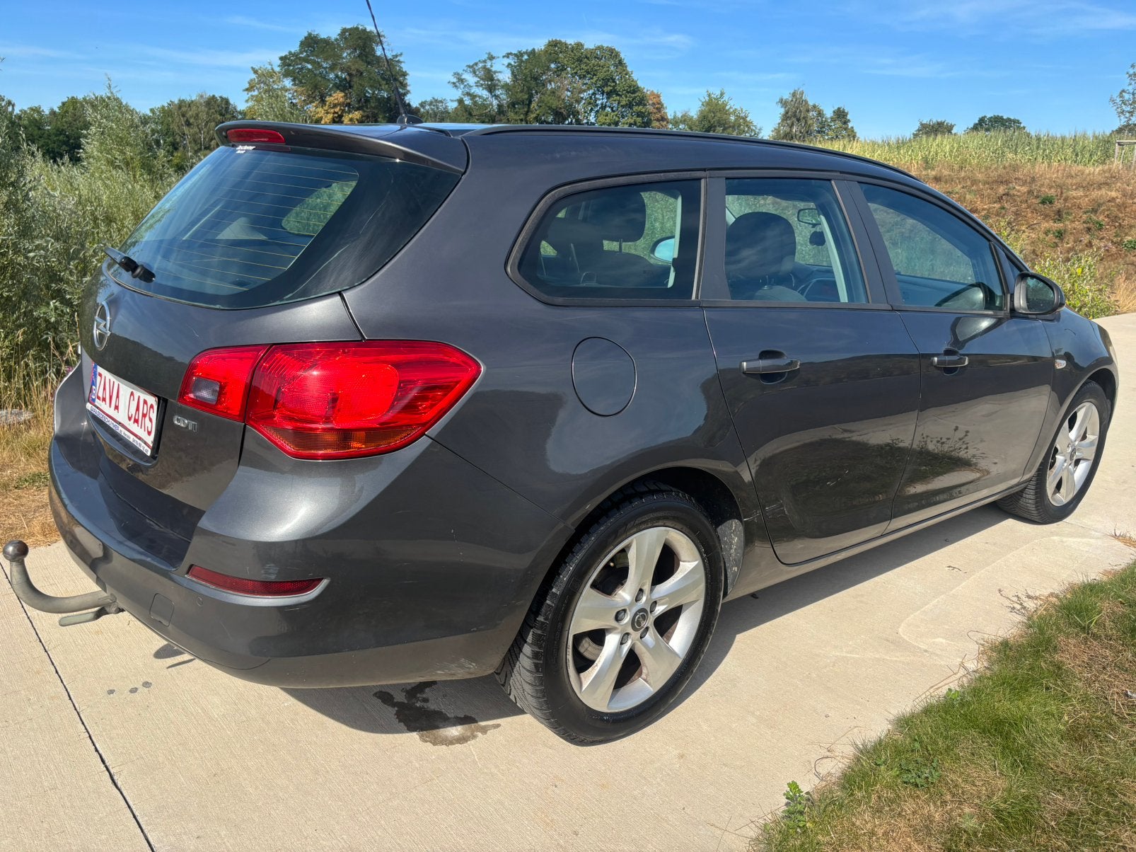 Opel Astra 1.7 CRDTI BREAKS EURO 5 217000KM, Auto's, Stof, Zwart, 4 cilinders, Bedrijf