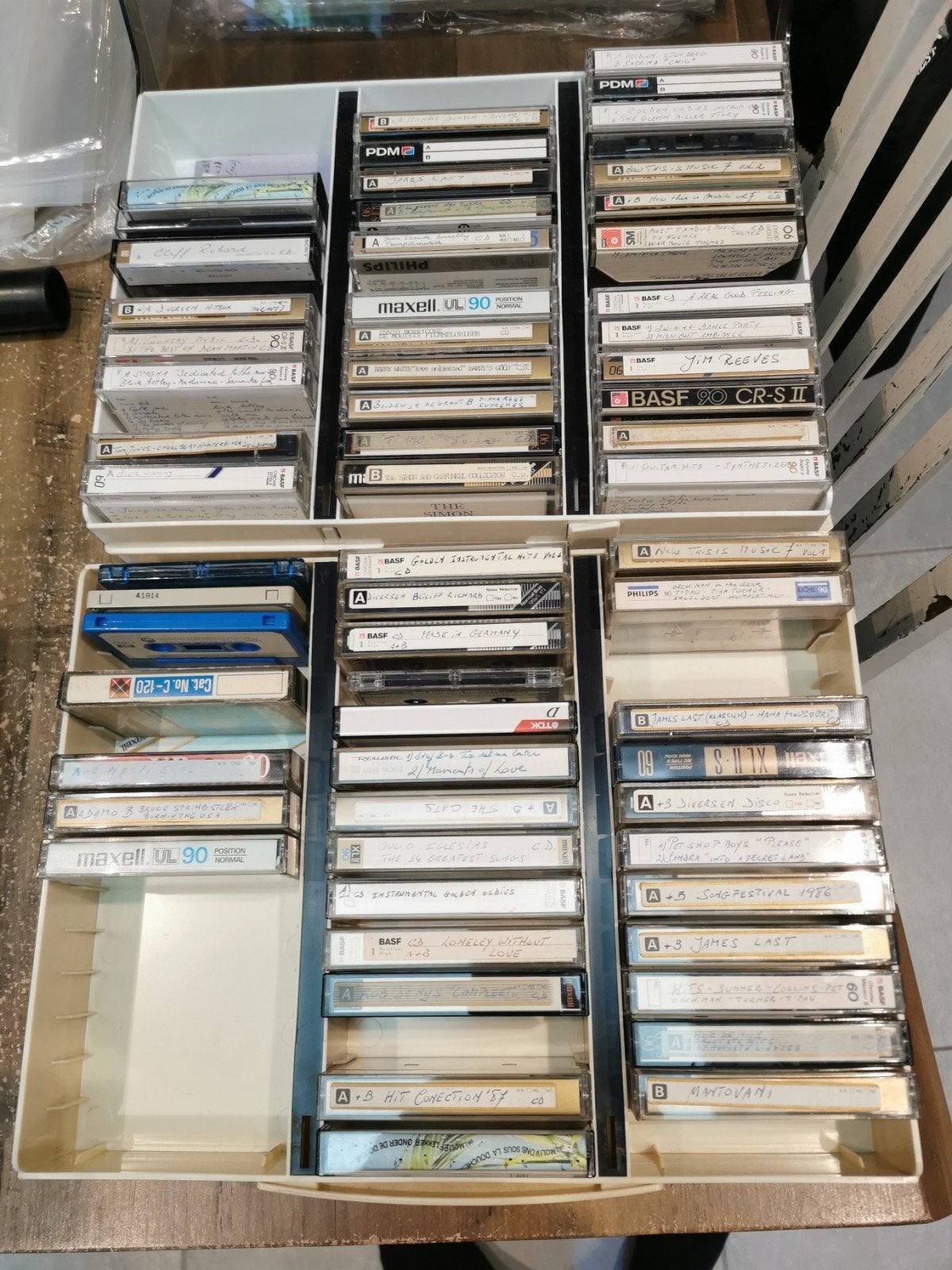 groot aantal cassettes te koop., Ophalen of Verzenden