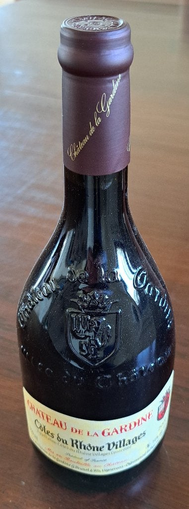 GHATEAU dl GARDINE Chateauneuf-du-Pape, 2006, 14% vol. 750ml, Neuf, Pleine, Enlèvement, Vin rouge
