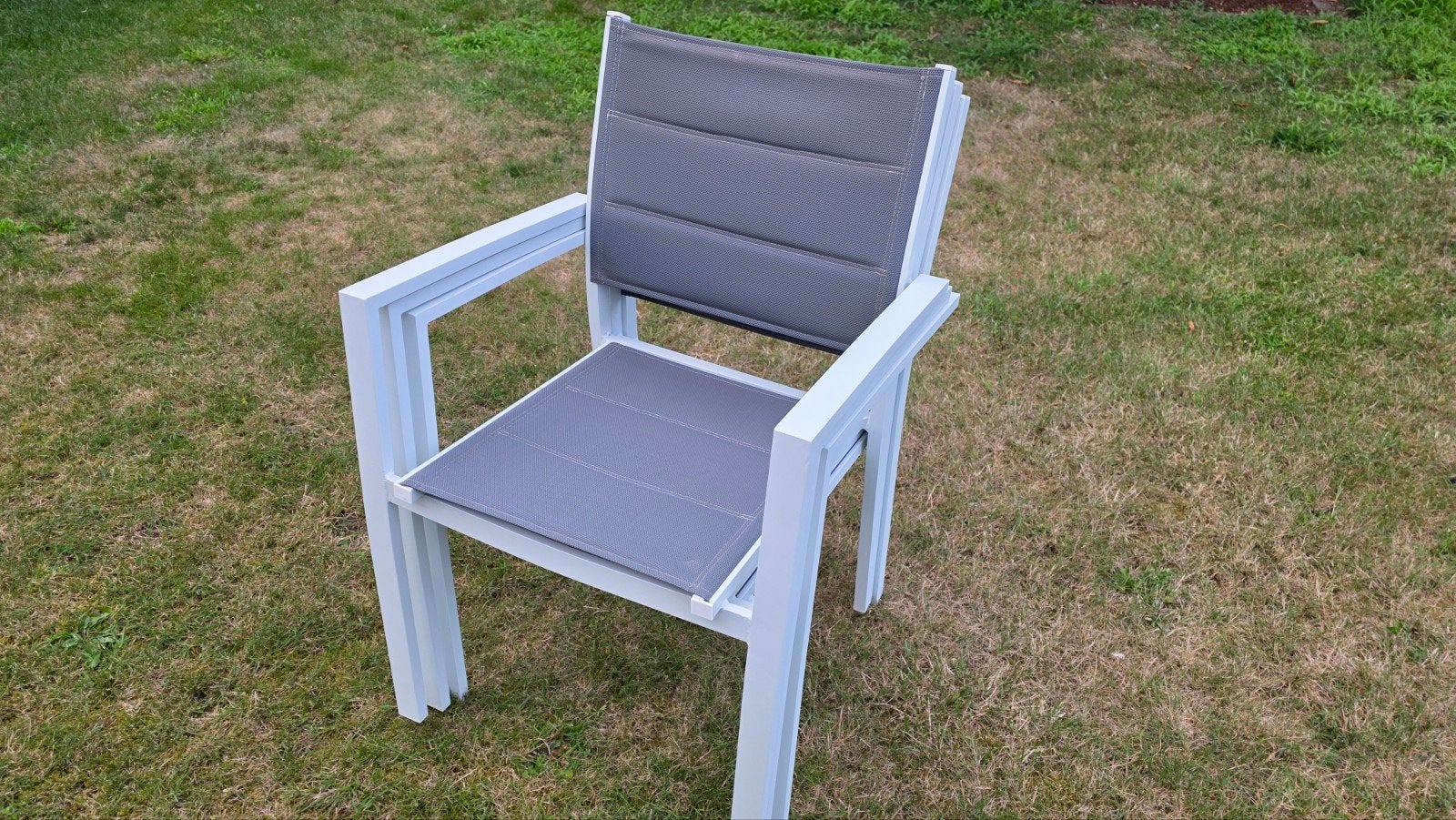 Tuinstoelen, Ophalen, Zo goed als nieuw, Aluminium, Stapelbaar