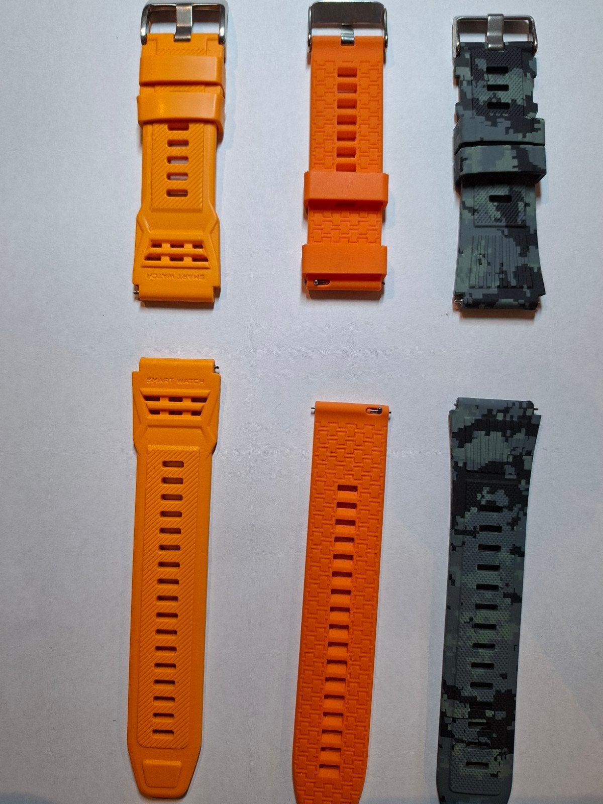 Bracelet de montre en silicone 22 mm, Bijoux, Sacs & Beauté, Enlèvement, Neuf, Montre-bracelet, Autres matériaux