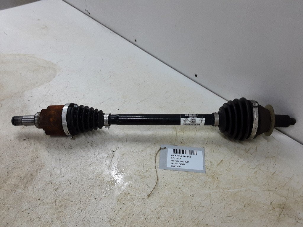 AANDRIJFAS LINKS VOOR Volkswagen Polo V (6R) (6C0407271), Gebruikt, Volkswagen, Volkswagen AG, Kundenbetreuung@volkswagen.de