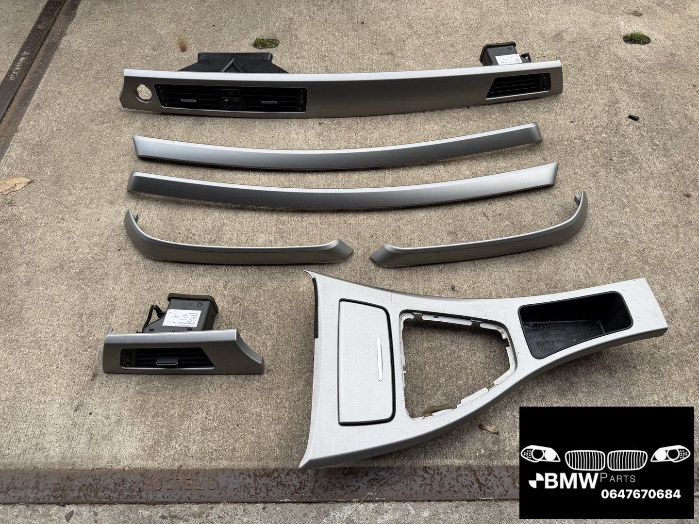 Set Interieurlijsten Bmw 3-Serie E90 E91, -, Origine de la pièce connue, Utilisé, -