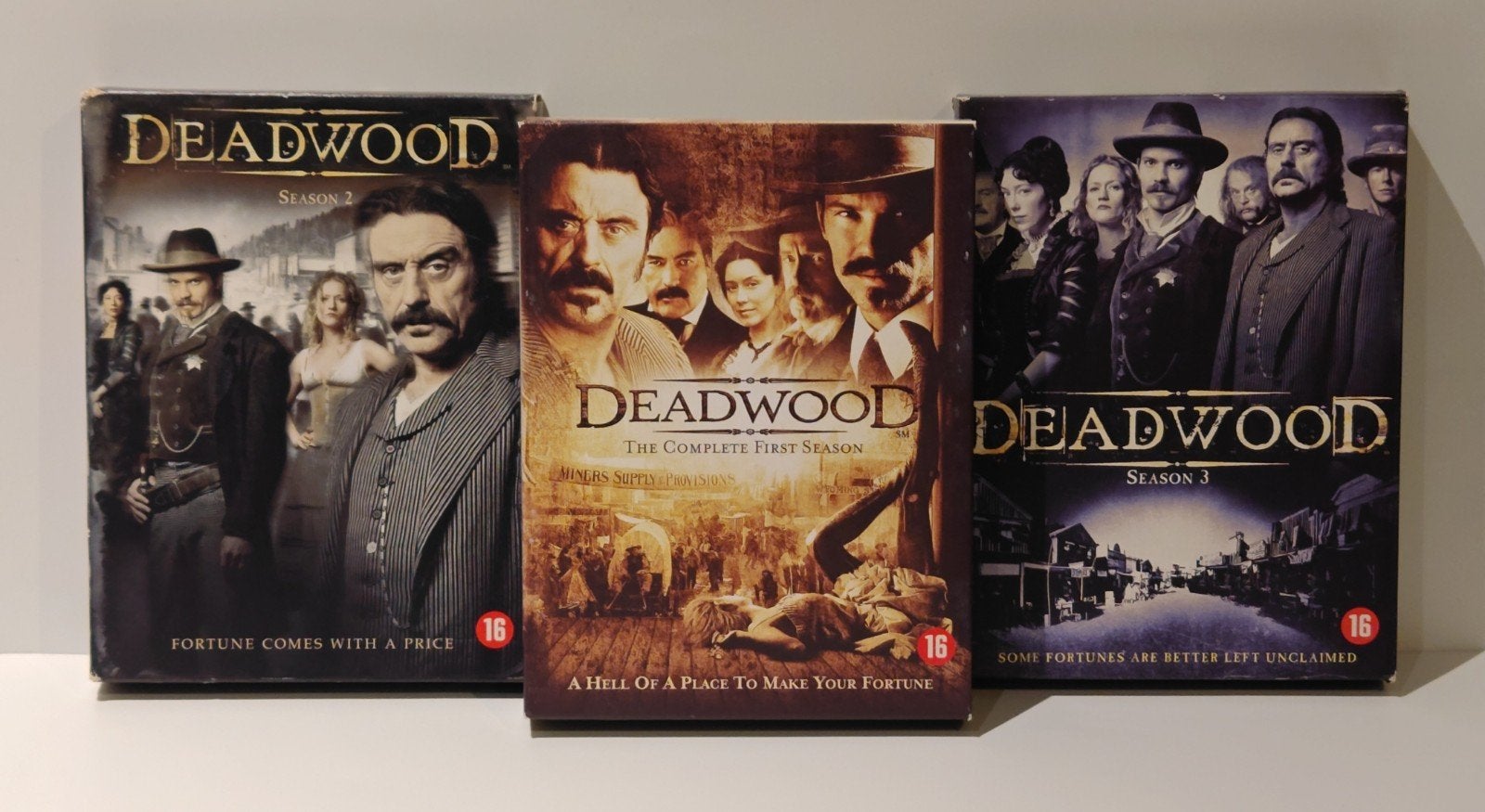 Deadwood Seizoen 1, 2 & 3 Complete Serie DVD HBO 1870 South, Cd's en Dvd's, Dvd's | Tv en Series, Drama, Ophalen of Verzenden