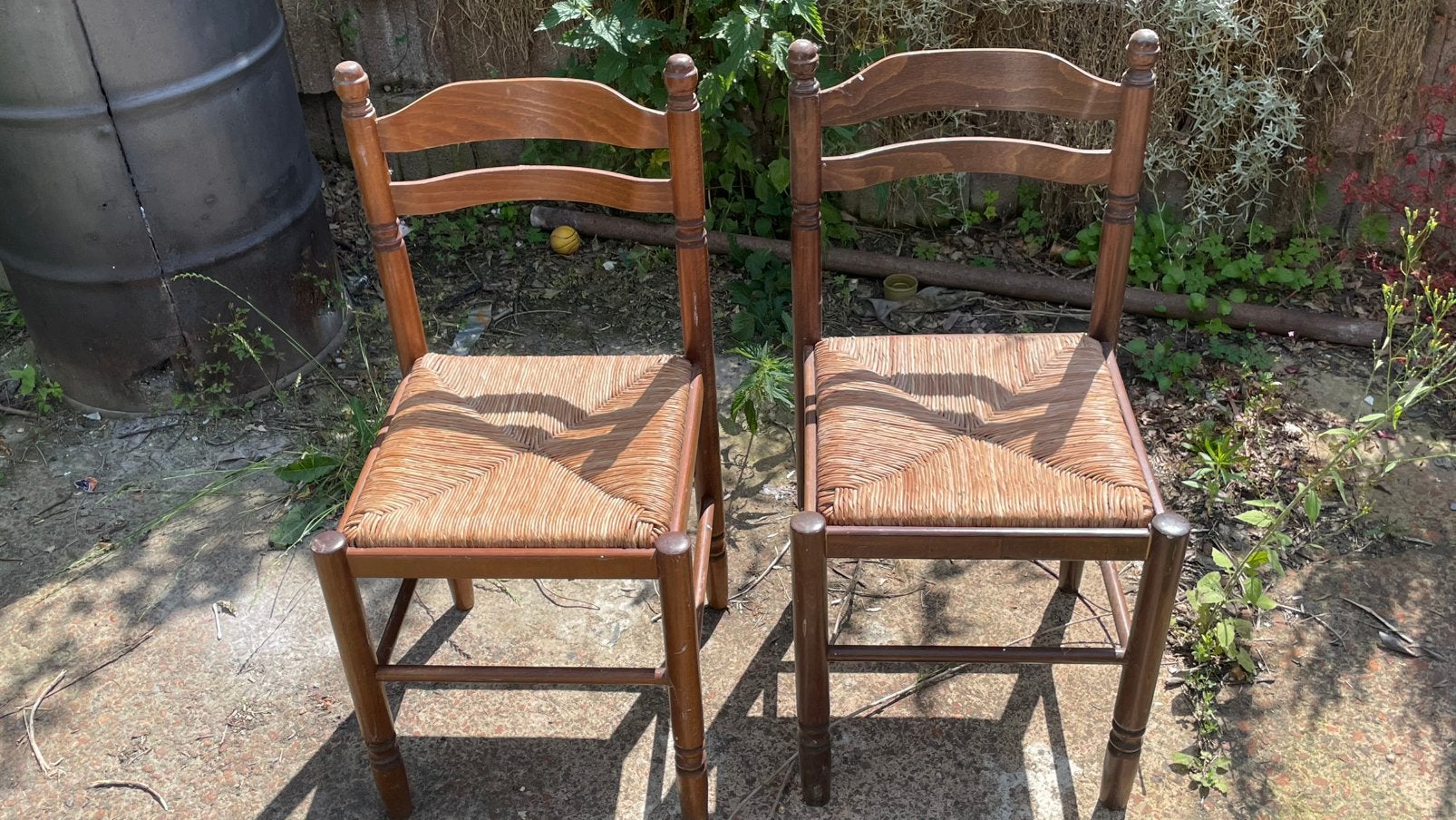 14 Chaises Vintage en rotin, Enlèvement ou Envoi