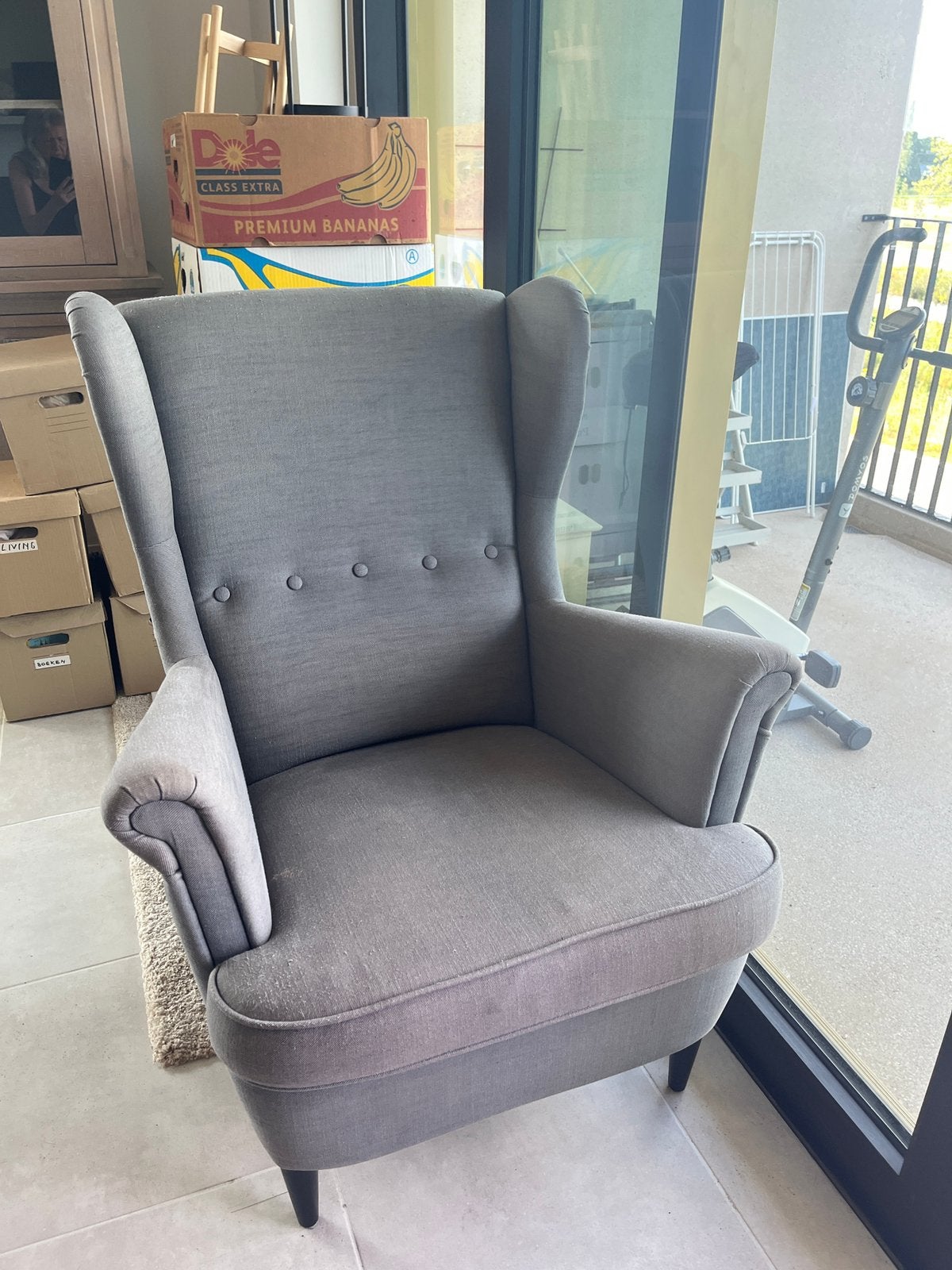 STRANDMON fauteuil van Ikea, Ophalen, Gebruikt