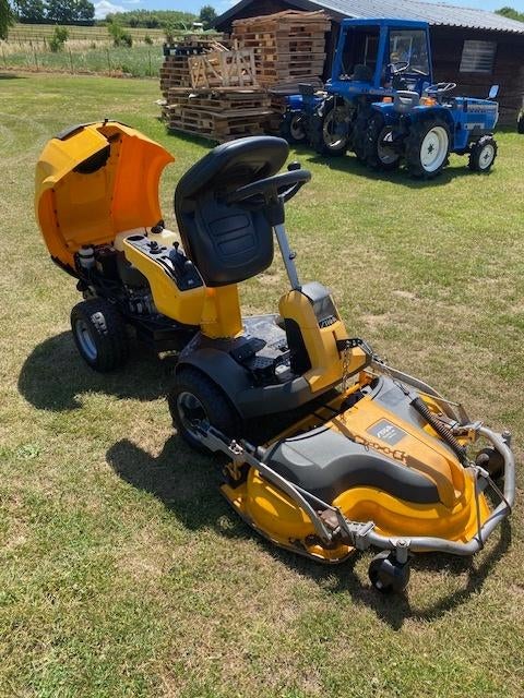 stiga park520p 100cm maaibreedte hydrostaat, Tuin en Terras, Grasmaaiers, Ophalen, Cirkelmaaier, Gebruikt, Benzine-grasmaaier