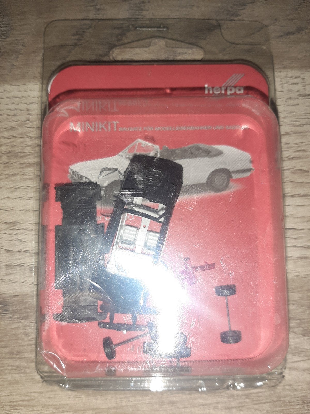 Herpa Minikit 1/87 BMW 325i Cabrio E30, Ophalen of Verzenden, Zo goed als nieuw, Auto, Herpa