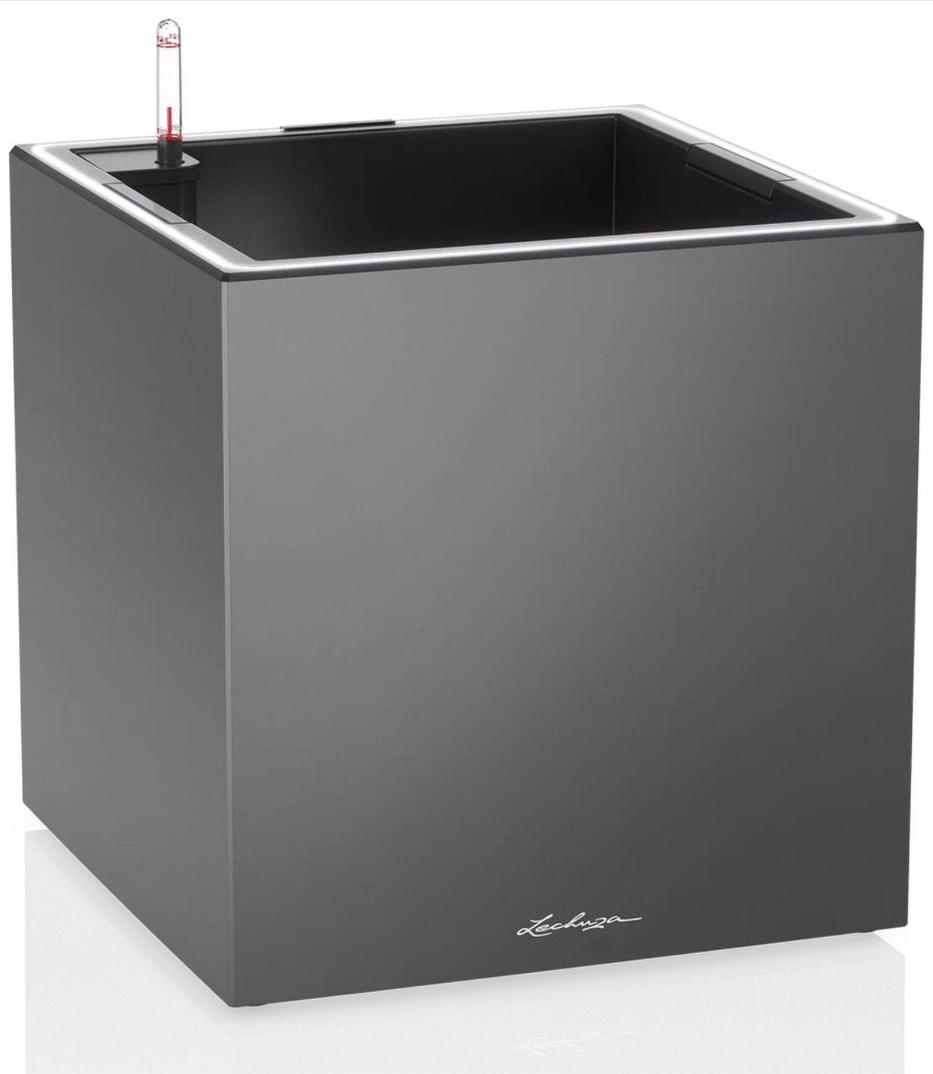 LECHUZA CANTO Premium 40 low LED - Plantenbak, Ophalen of Verzenden, Nieuw