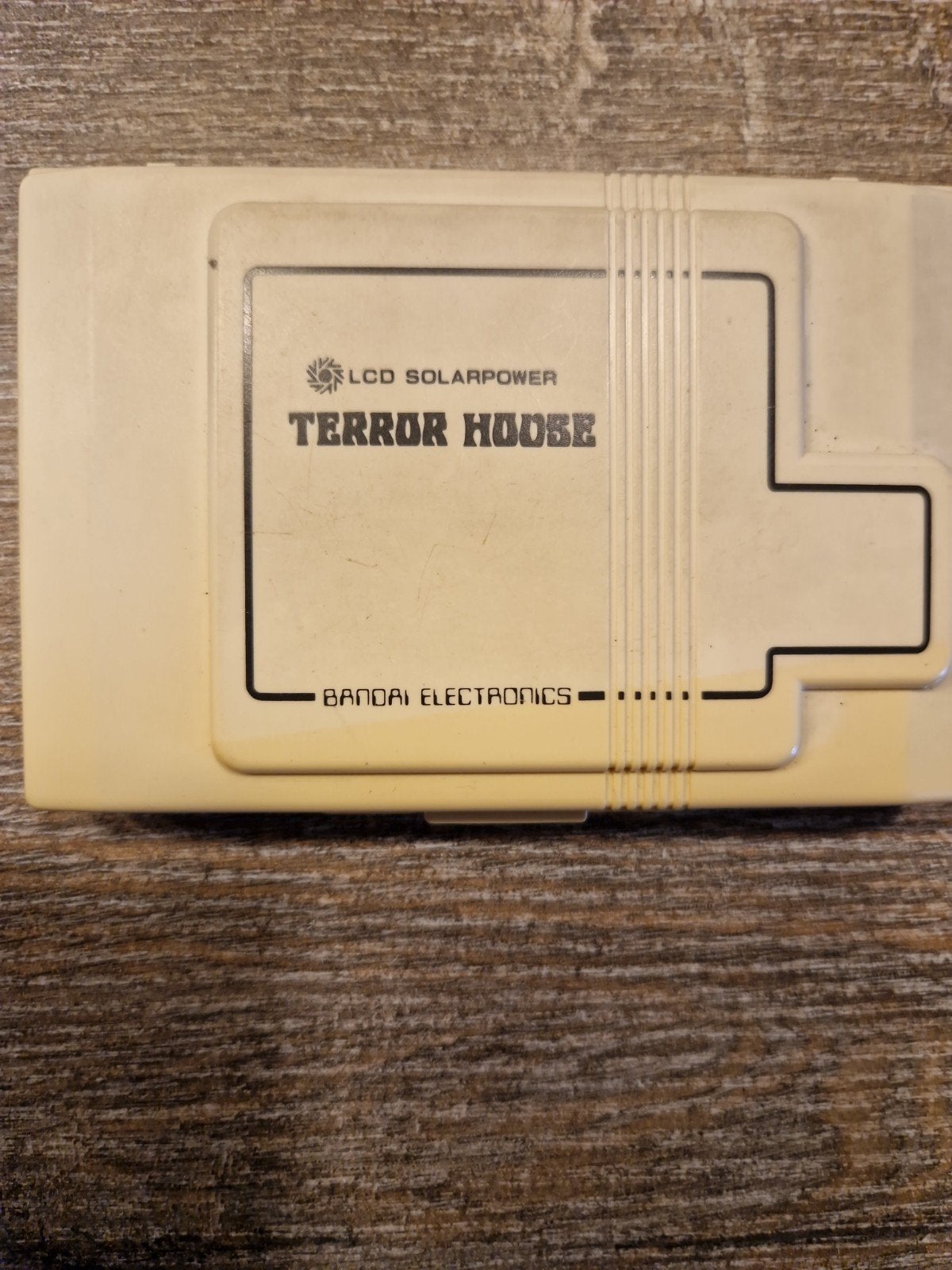 Zeldzame retro handheld.Bandai LCD Solarpower – Terror House, Games en Spelcomputers, Spelcomputers | Overige, Ophalen of Verzenden