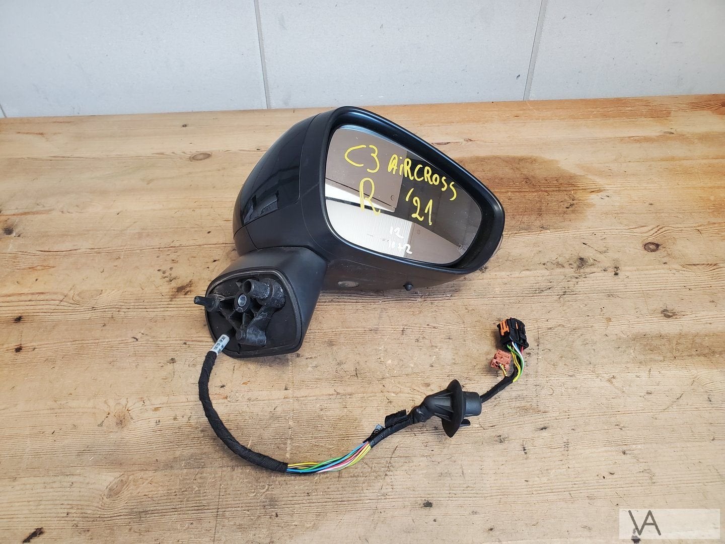 Citroen C3 aircross 2016 -2023 spiegel rechts 12 draden €100, Auto-onderdelen, Spiegels, Gebruikt, -, Ophalen of Verzenden, -