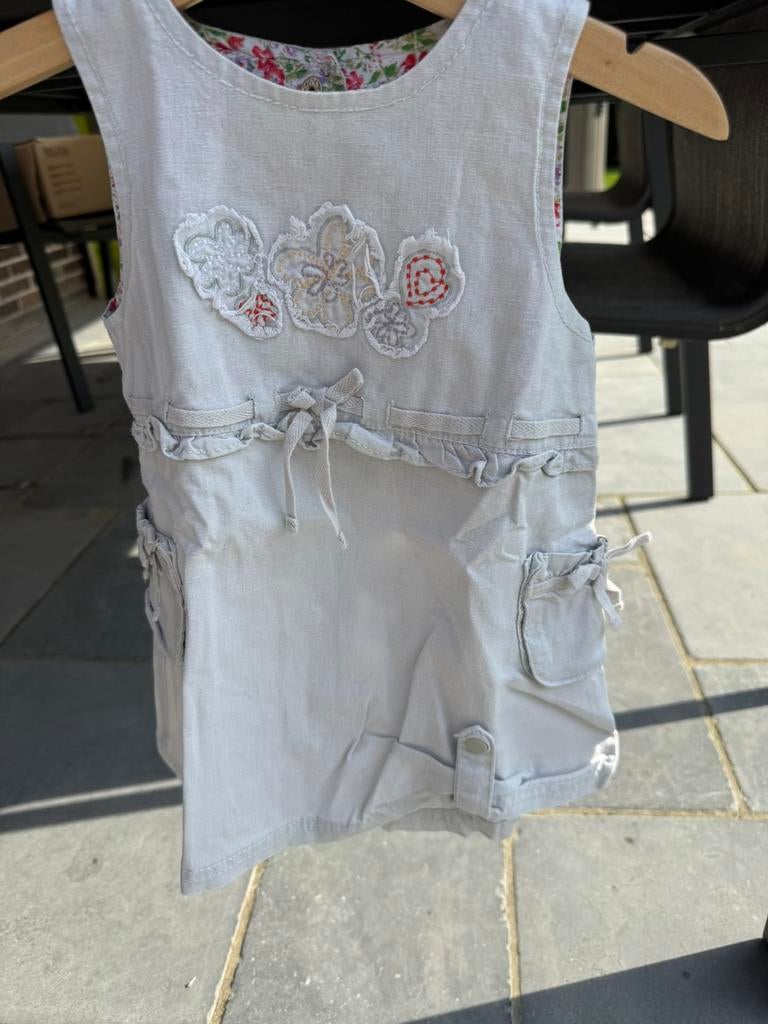 Robe/surrobe Joy & Fun, Enfants & Bébés, Enlèvement ou Envoi, Comme neuf, Fille, Robe ou Jupe