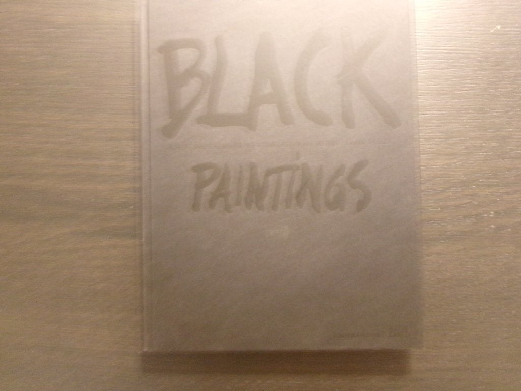Black Paintings  -Stephanie Rosenthal-, Boeken, Ophalen of Verzenden