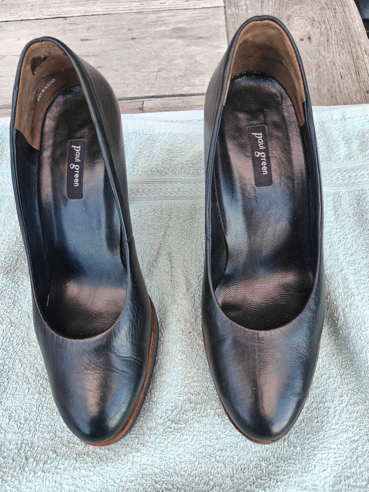 schoenen Paul Green, Kleding | Dames, Zwart, Ophalen of Verzenden, Zo goed als nieuw, Paul Green