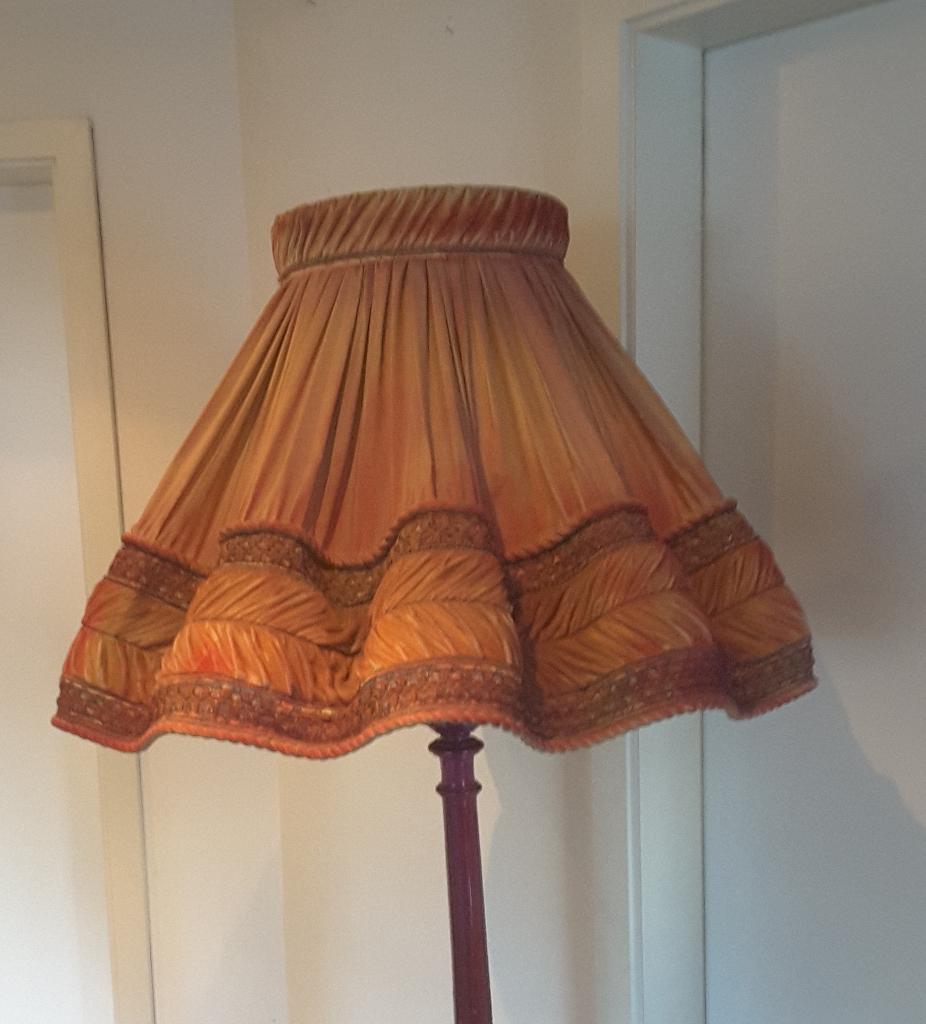 Oude charmante lampedair 50jaren, Antiek en Kunst, Antiek | Verlichting, Ophalen