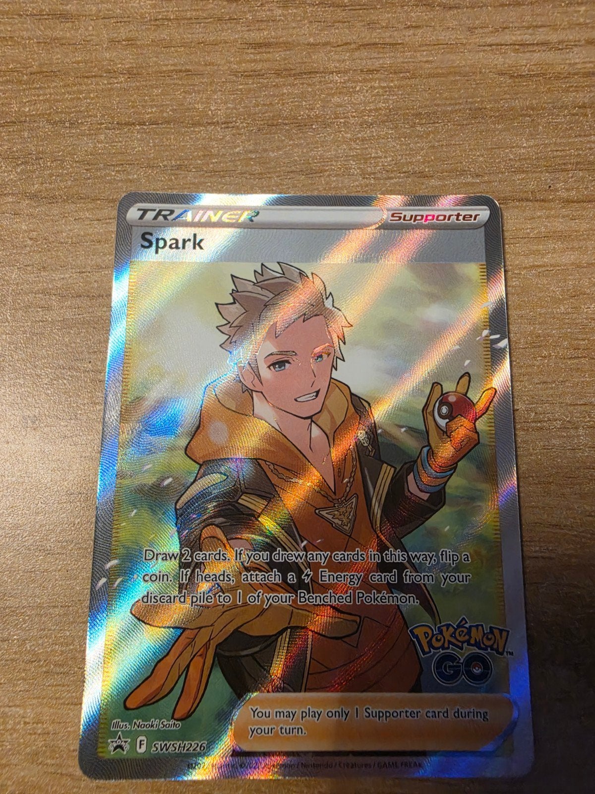 Spark swsh226 promo, Hobby & Loisirs créatifs, Jeux de cartes à collectionner | Pokémon, Enlèvement