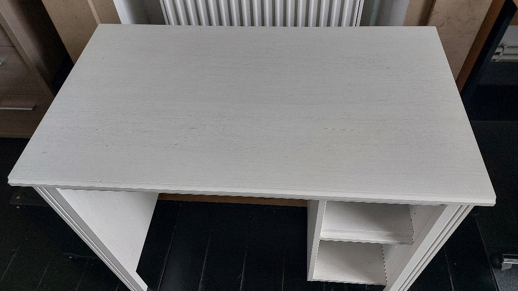 Bureau blanc Ikea, Maison & Meubles, Enlèvement, IKEA, Blanc
