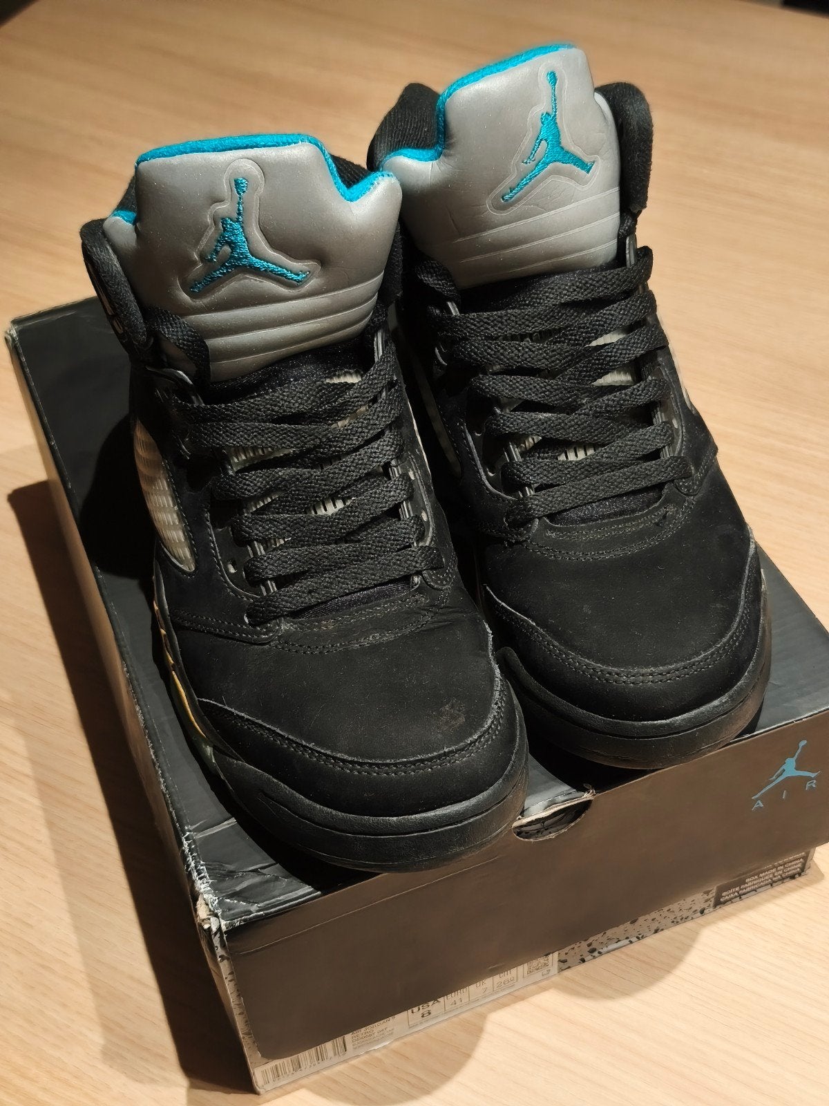 Jordan 5 Aqua - maat 41, Ophalen of Verzenden