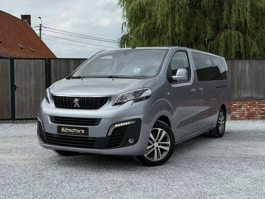peugeot traveller/L3/2.0hdi/177pk/autom/full option/btw, Auto's, Monovolume, 4 cilinders, Parkeerassistent, Leder