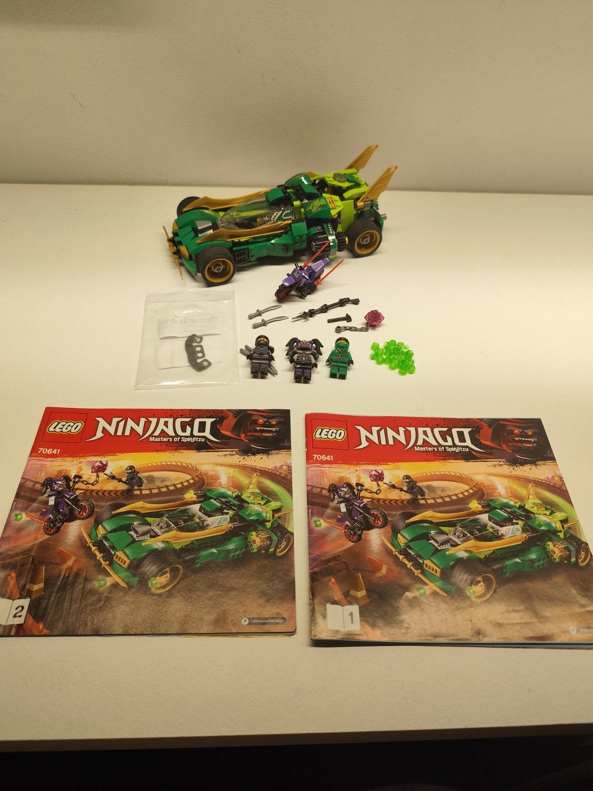 lego Ninjago 70641 (compleet), Lego, Ophalen of Verzenden, Zo goed als nieuw, Compleet