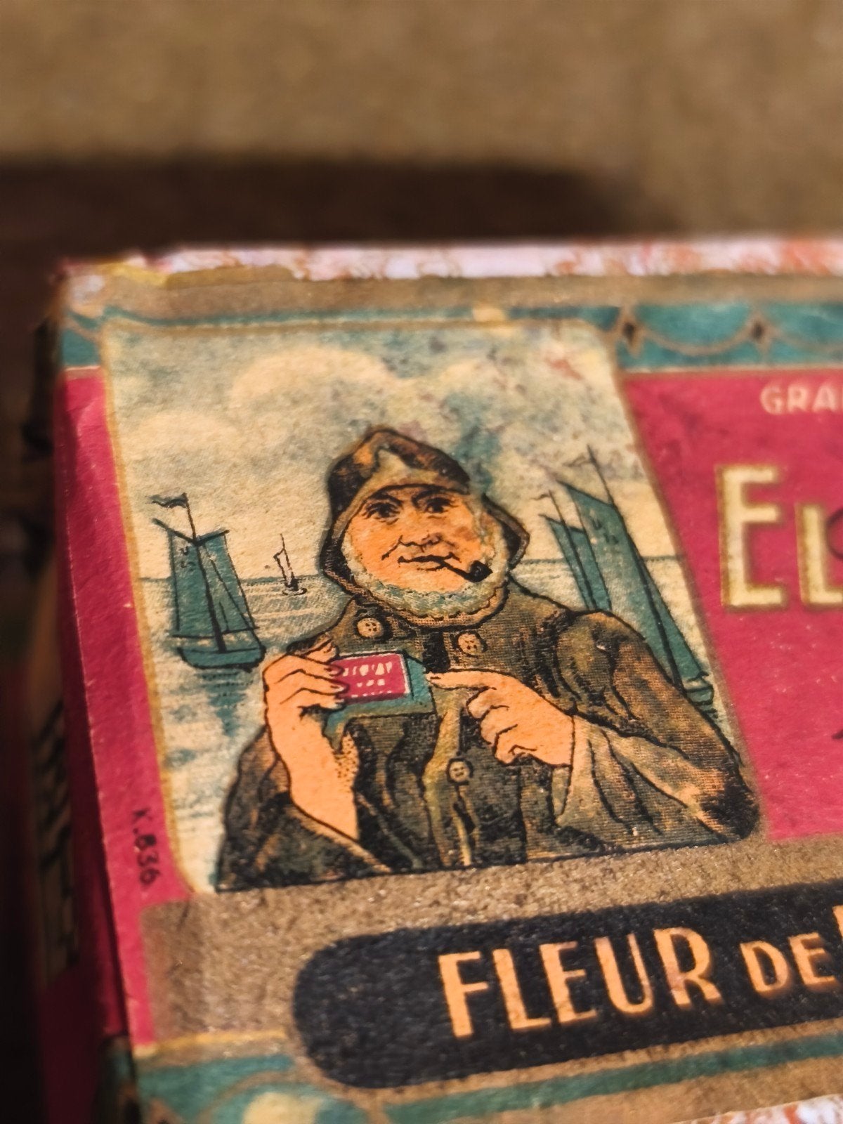 paquet de tabac publicitaire el marino ( no plaque émaillée, Enlèvement ou Envoi