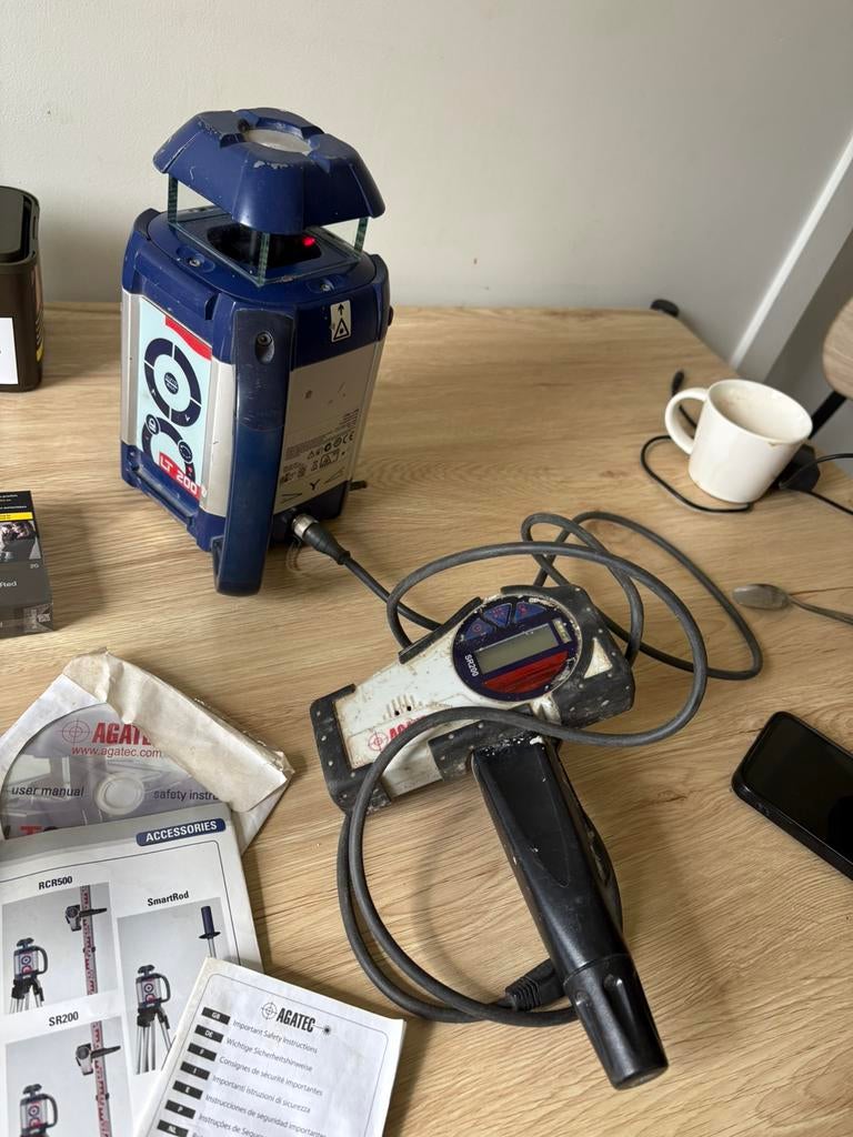 Roterende bouwlaser - Werk Goed, Enlèvement, Utilisé