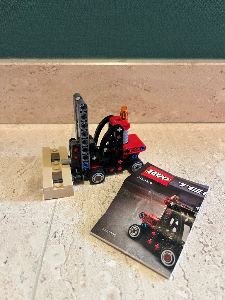 LEGO Technic 30655 Forklift with Pallet, Neuf, Enlèvement ou Envoi, Lego, Ensemble complet