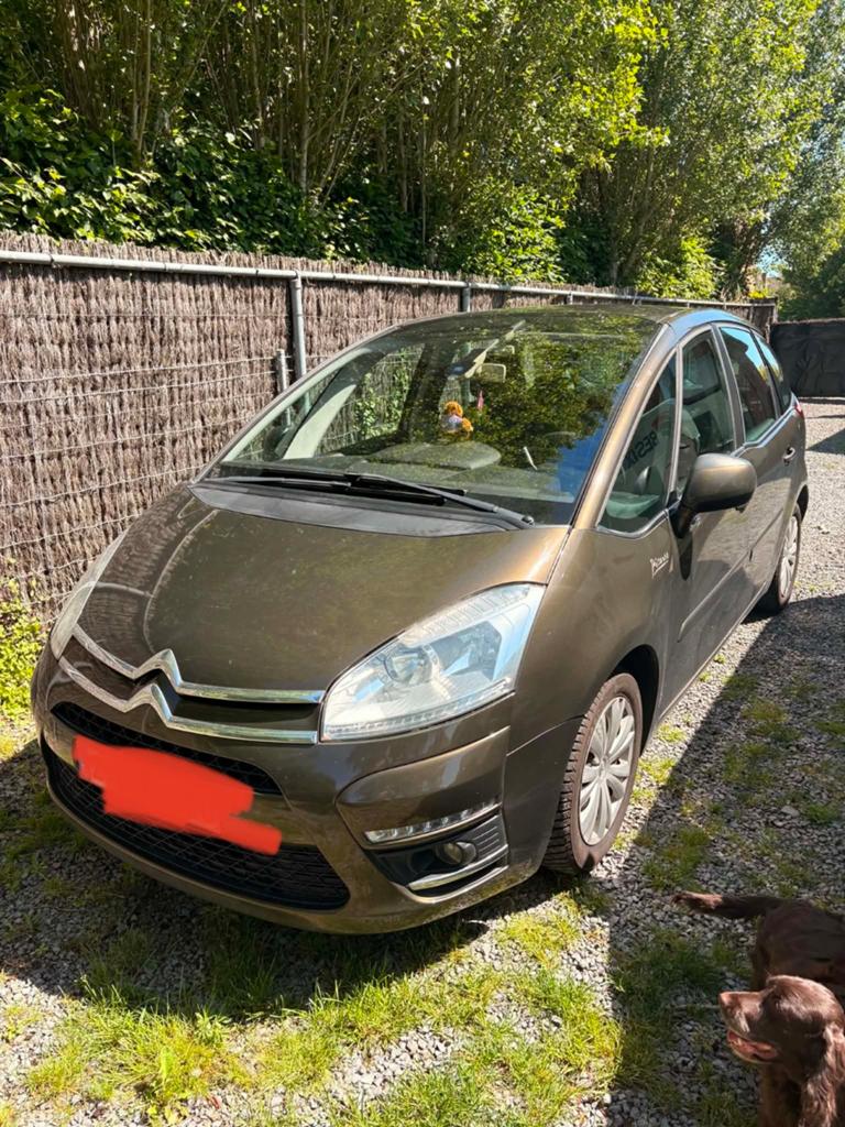 Citroen C4 Picasso automaat Diesel Bwj 2012, Auto's, Euro 5, Monovolume, Zwart, Bruin