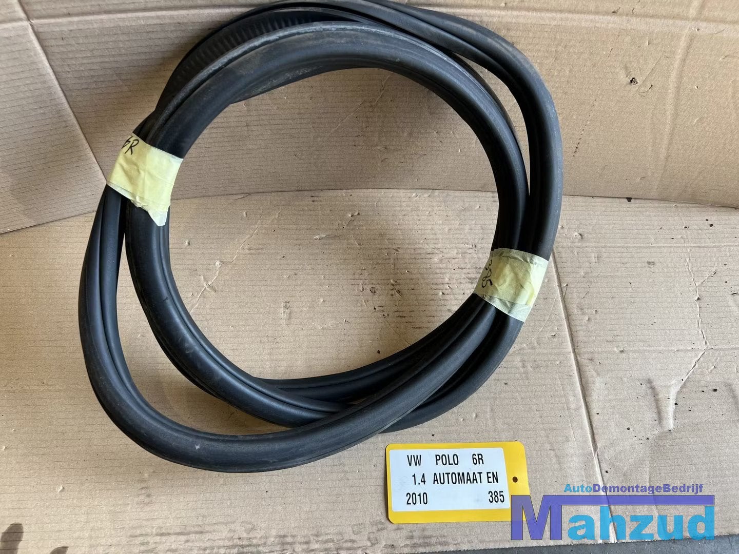 VW POLO 6R Links achter deurrubber 2009-2016, Gebruikt, Volkswagen, Volkswagen AG, Vw@volkswagen.de
