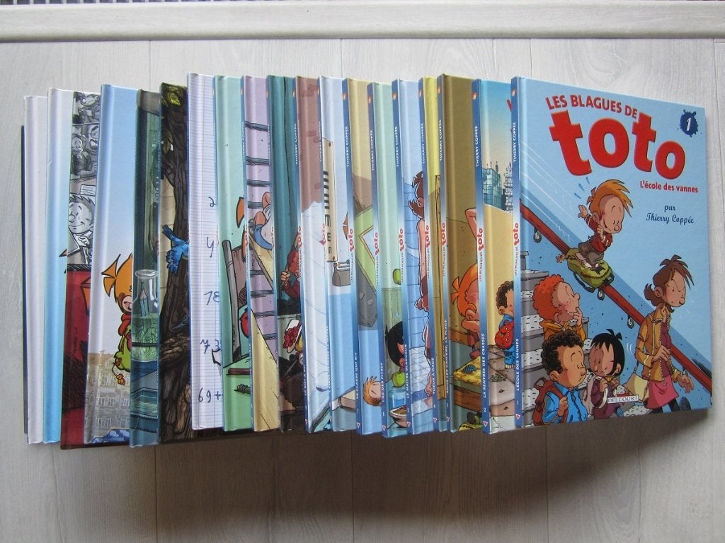 Les blagues de Toto - T1 ==> T16 + 4 best of, Livres, BD, Série complète ou Série, Enlèvement ou Envoi, Comme neuf, Thierry Coppée