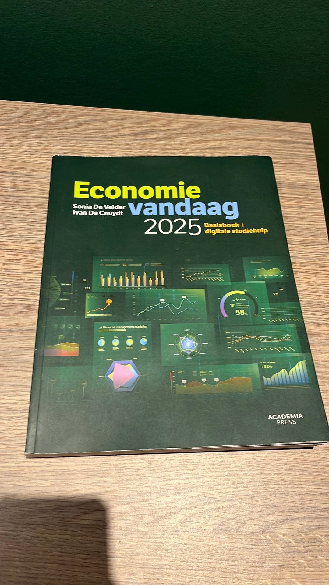 Ivan De Cnuydt - Economie Vandaag 2025, Ophalen of Verzenden, Ivan De Cnuydt; Sonia De Velder