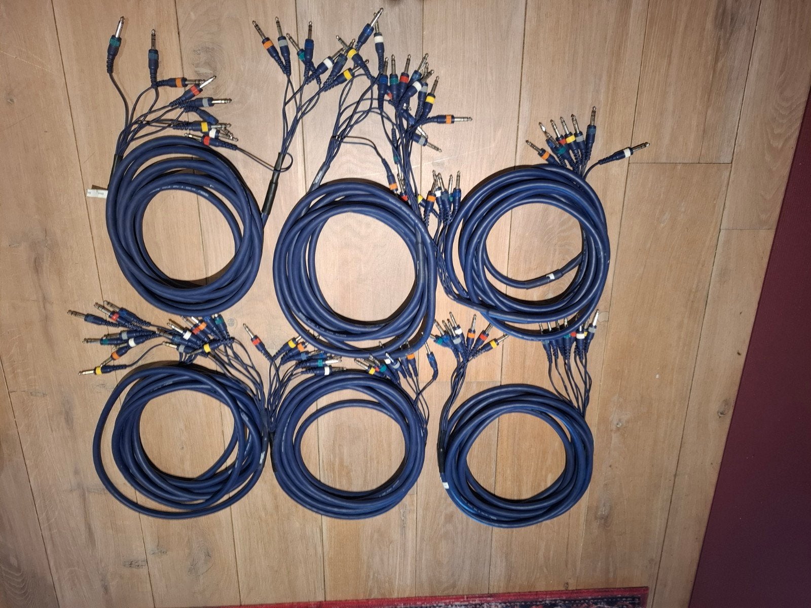 Dap audio multikabels  TRS 6meter TS 3 meter, Enlèvement ou Envoi