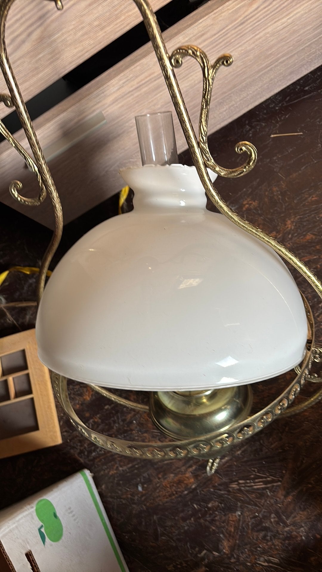 Oude lamp, Antiek en Kunst, Ophalen
