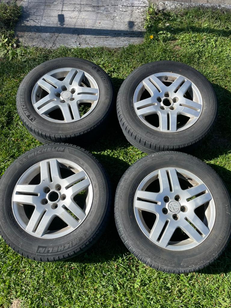 Jantes origine golf 4 5x100 15P, Enlèvement, Pneu(s)