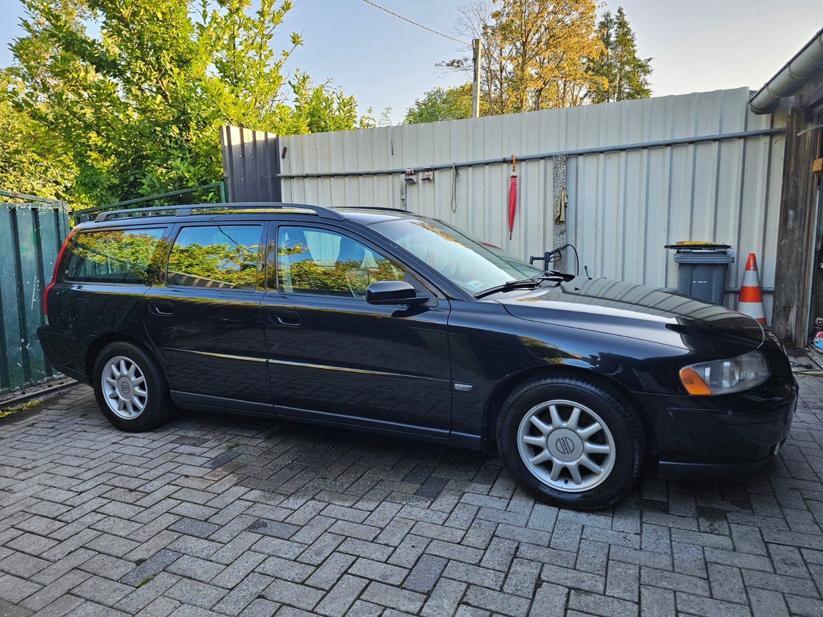 Volvo V70 2.4D Automaat, Auto's, Volvo, Automaat, Zwart, Zwart, 5 deurs