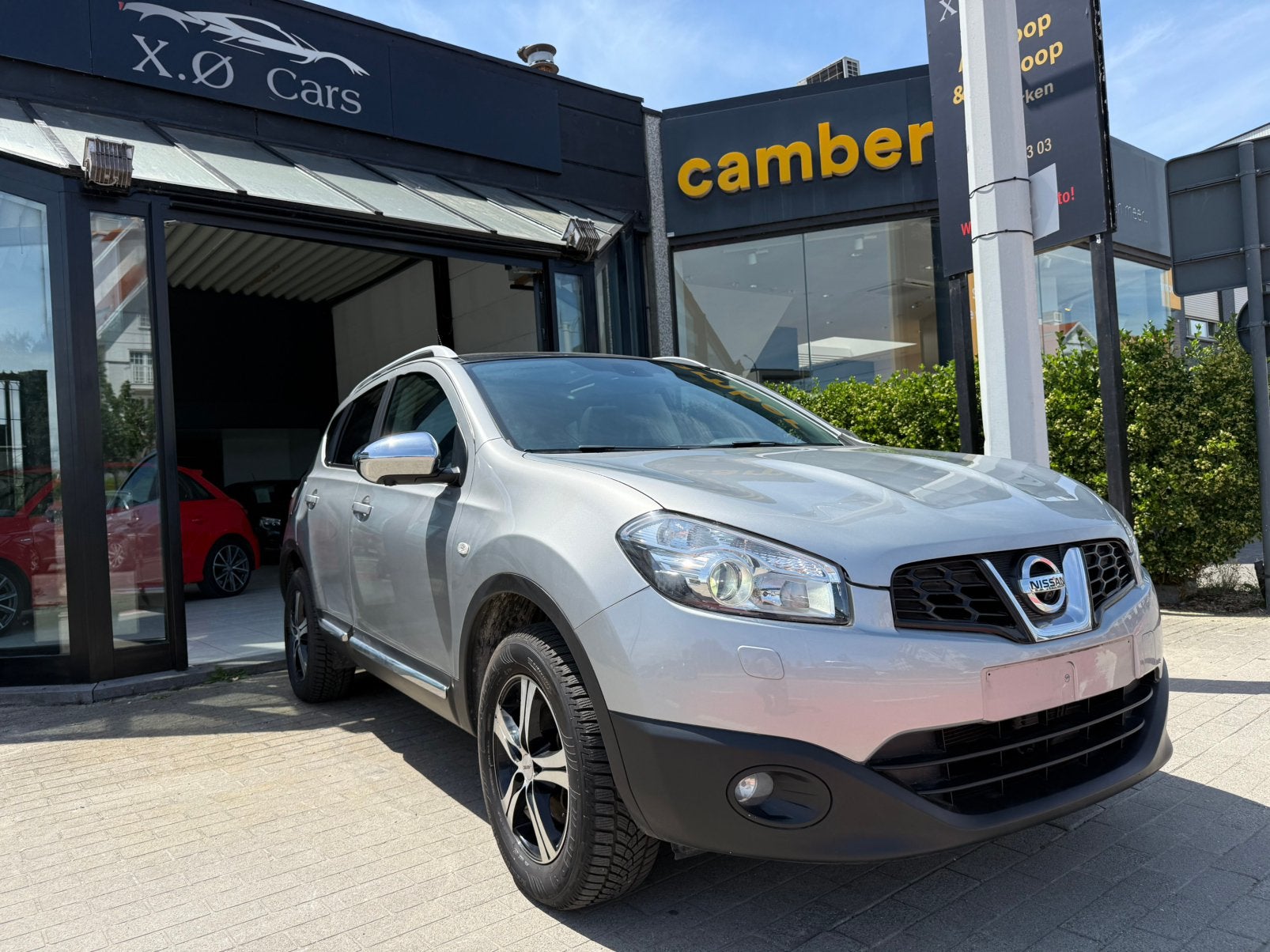 Nissan Qashqai | Automaat | 84.200Km | Pano - Dak | Garantie, Autos, Achat, Entreprise, Entretenue par le concessionnaire, Noir