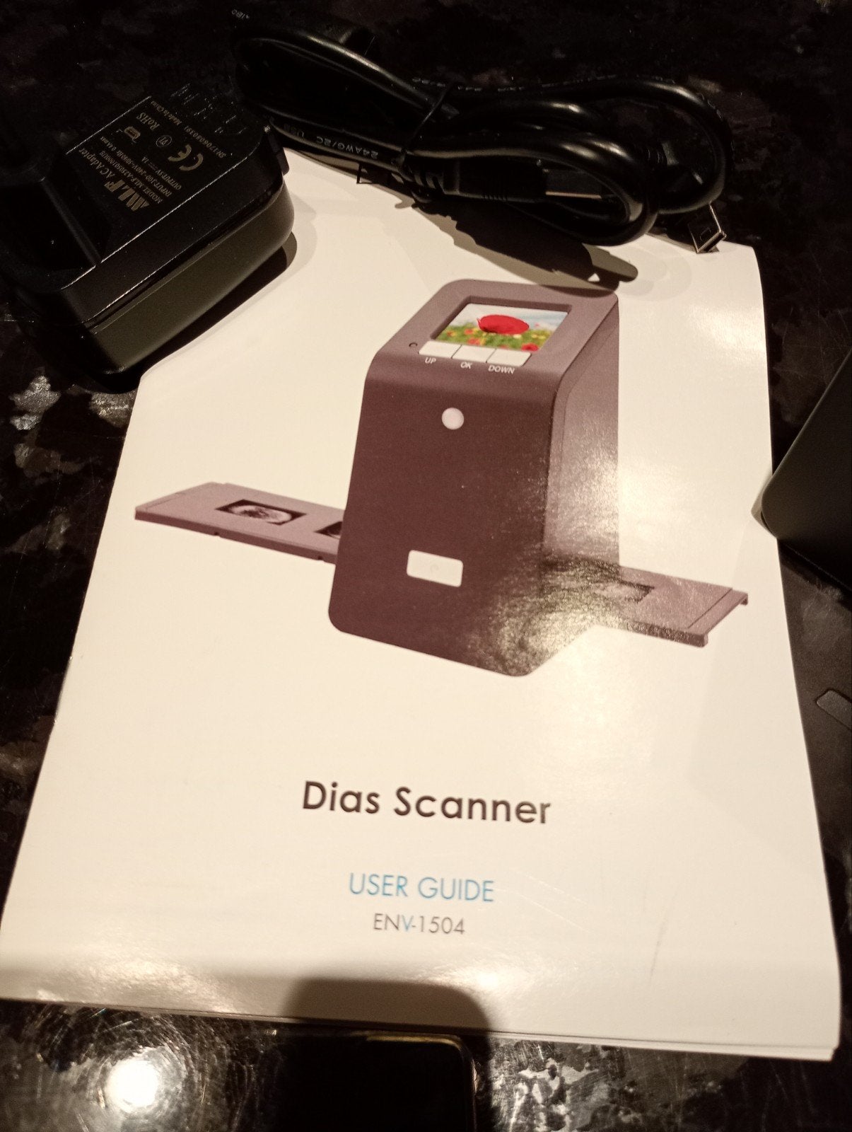 Diascanner digitaal, Audio, Tv en Foto, Ophalen, Nieuw, Met scherm
