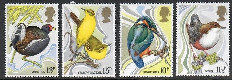 Engeland yvertnrs 922/25 postfris, Postzegels en Munten, Ophalen of Verzenden, Postfris