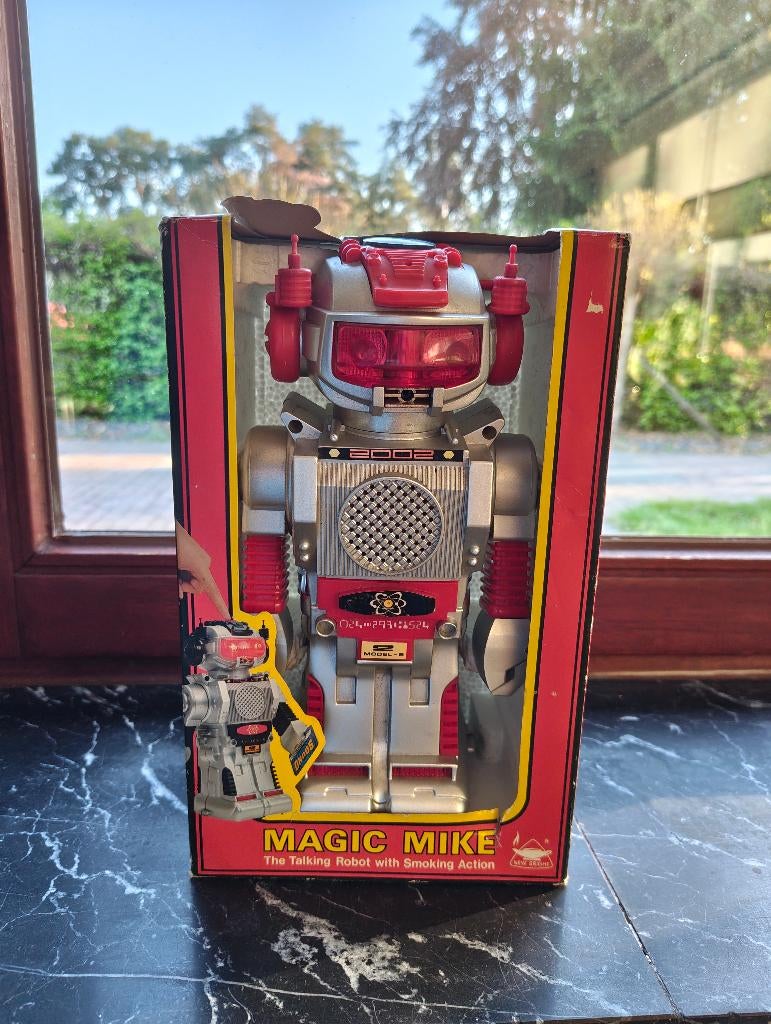 Vintage robot - Magic Mike, Verzamelen, Ophalen of Verzenden, Gebruikt
